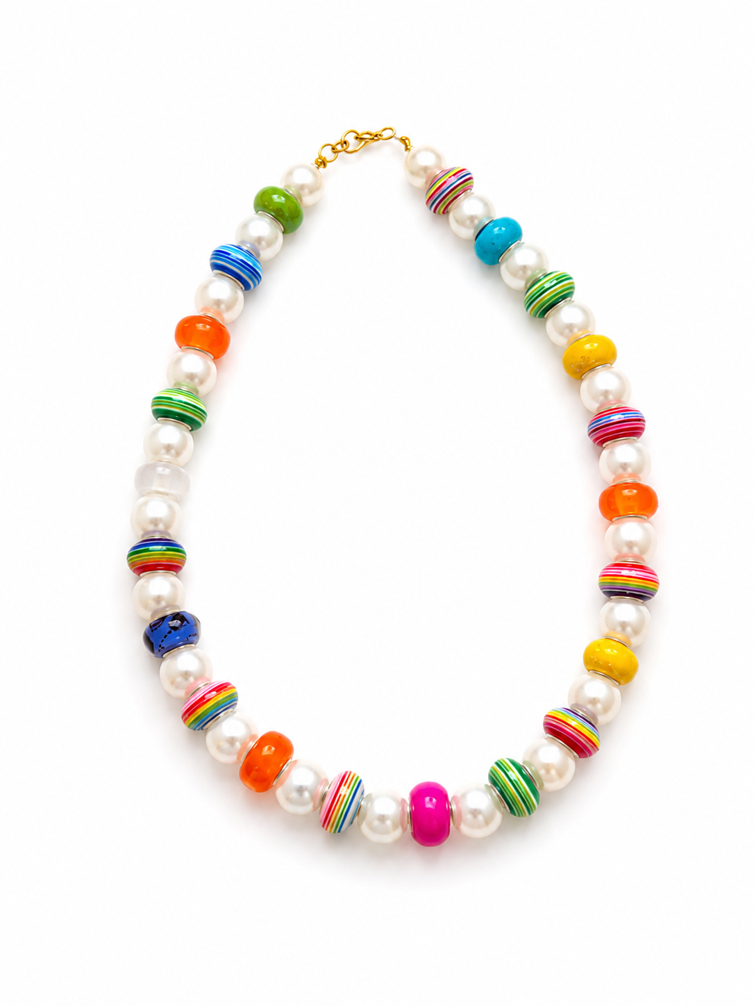 Pearl candy necklace
