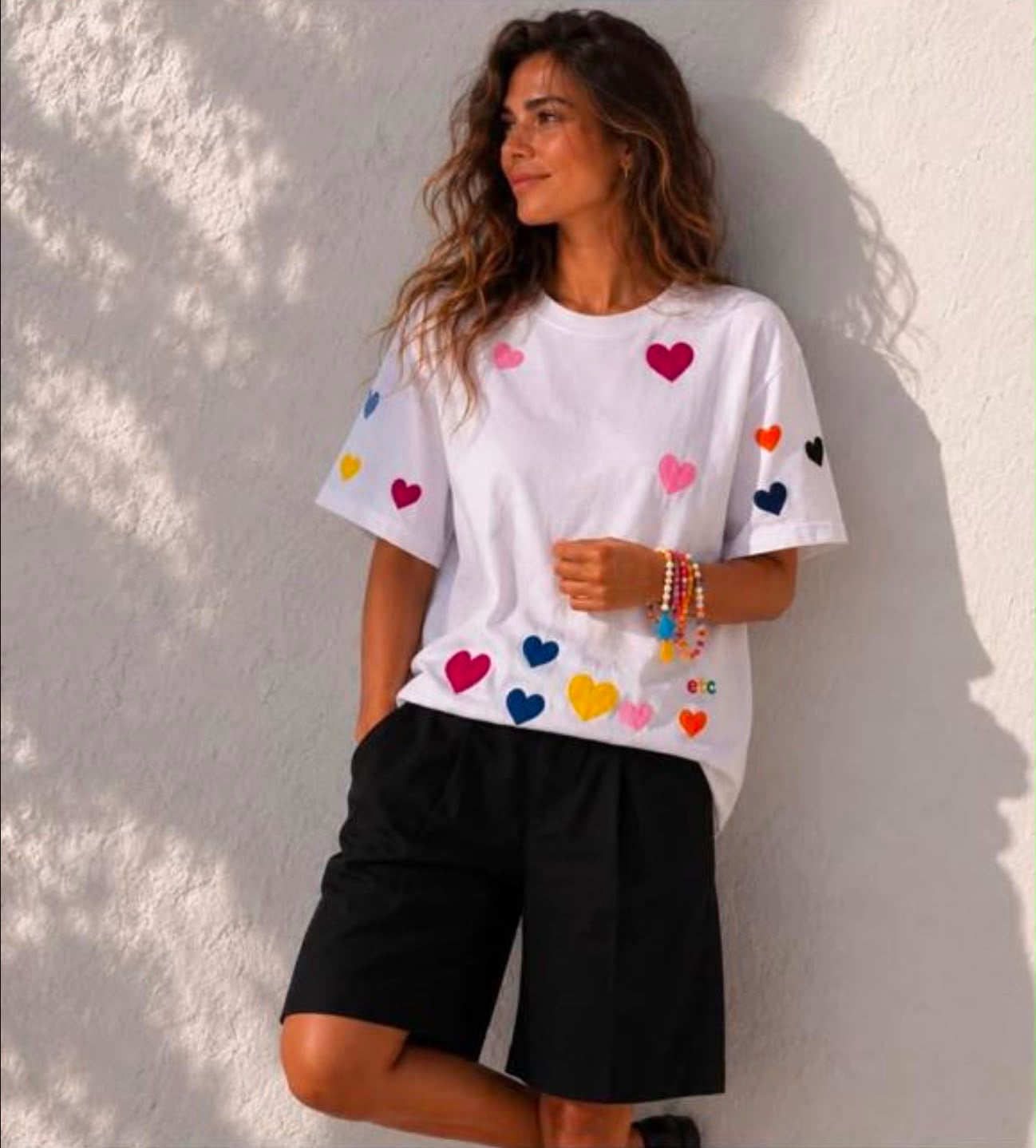 Colorful Heart T-shirt