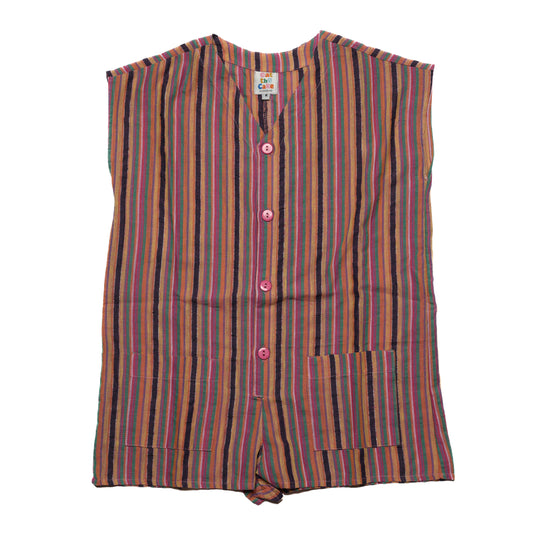 Jumpsuit / Striped overall
