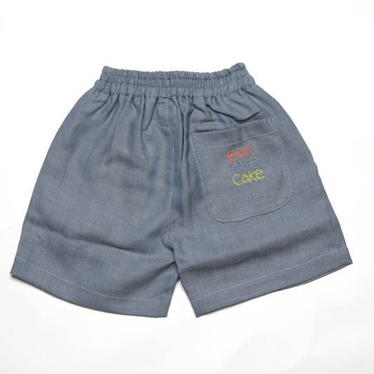 Linen Shorts / Eat The Cake Stitched