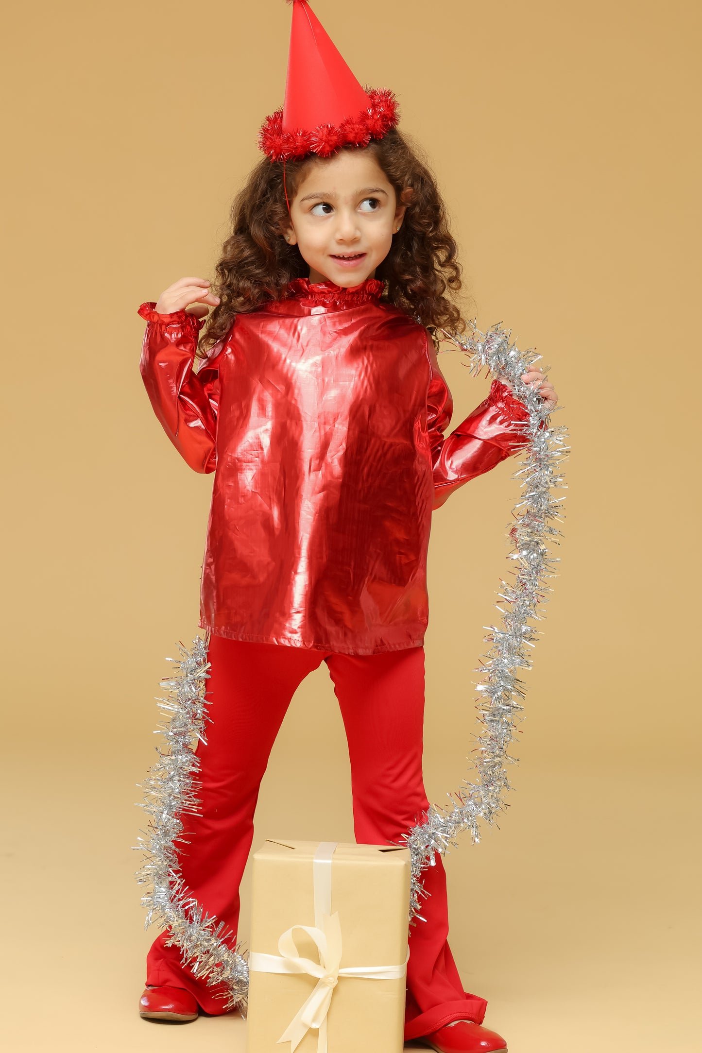 Blouse / Electric cherry