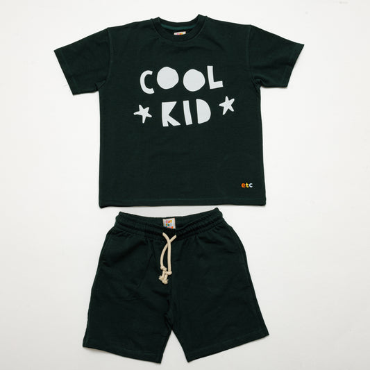 T-shirt Shorts Set / Cool Kid