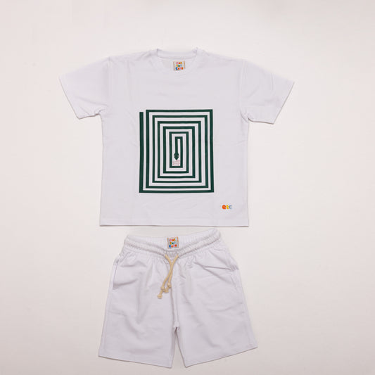 T-shirt Shorts Set / Snake