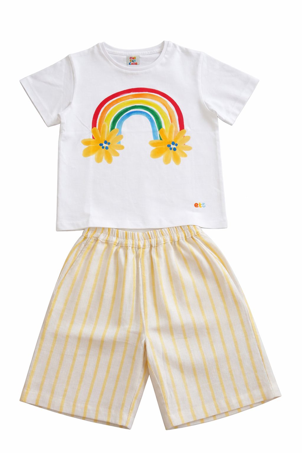 Lemonade striped shorts