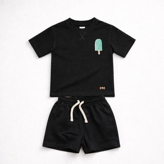 Ice cream black set
