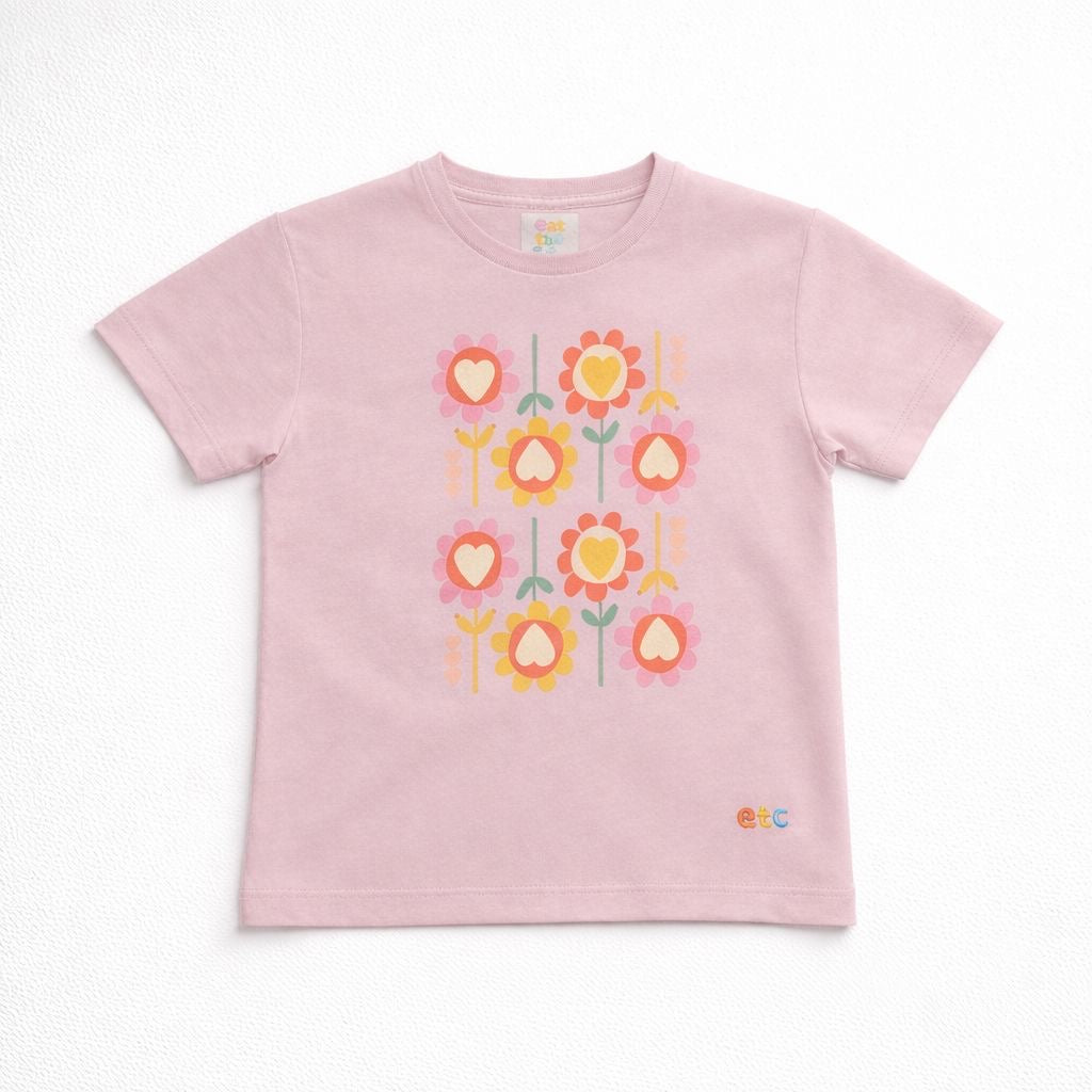 Pink heart t-shirt