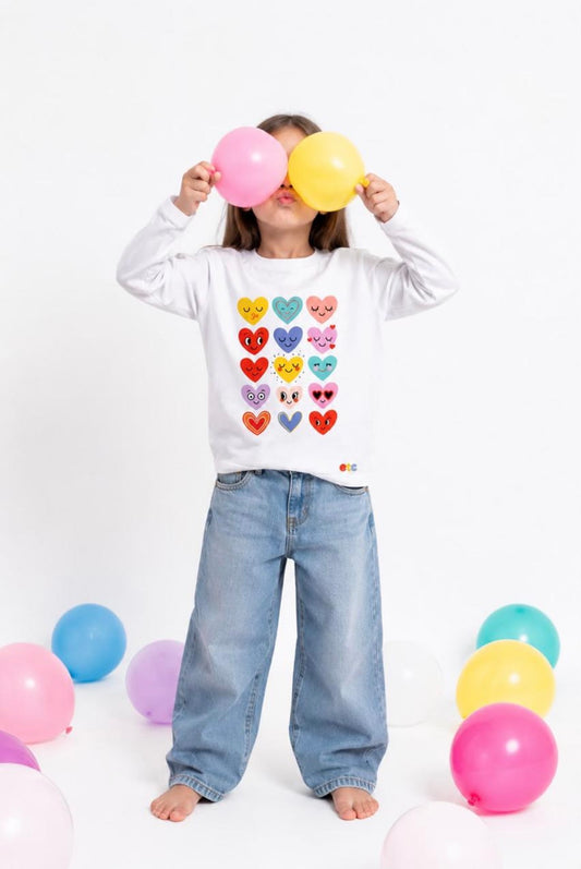 Hearts Long Sleeve