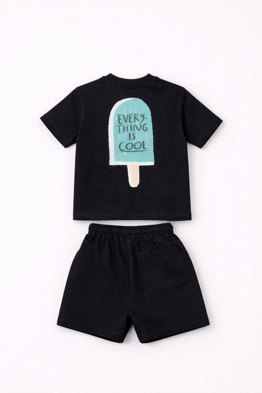 Ice cream black set