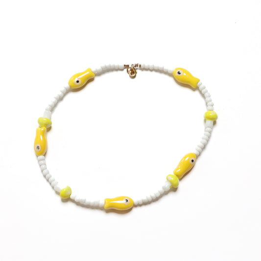 Necklace / Yellow Fish
