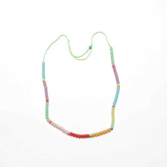 Necklace / Colourful Pearls