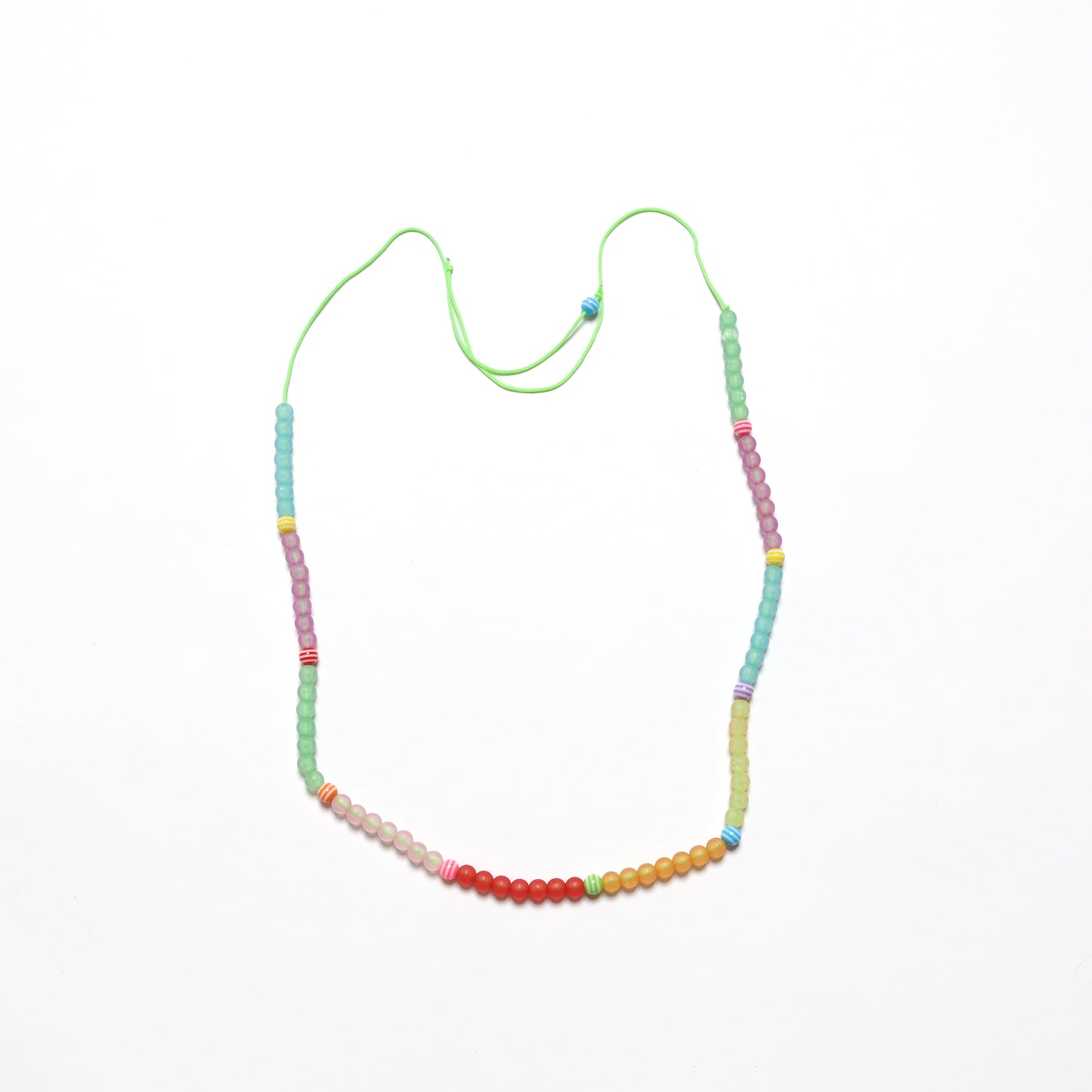 Necklace / Colourful Pearls