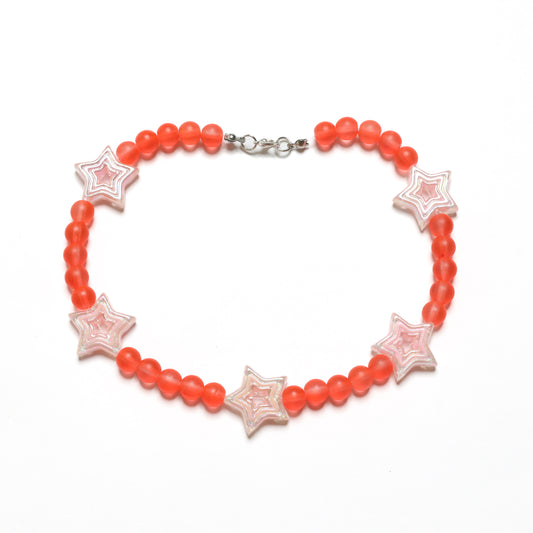 Necklace / Red Stars