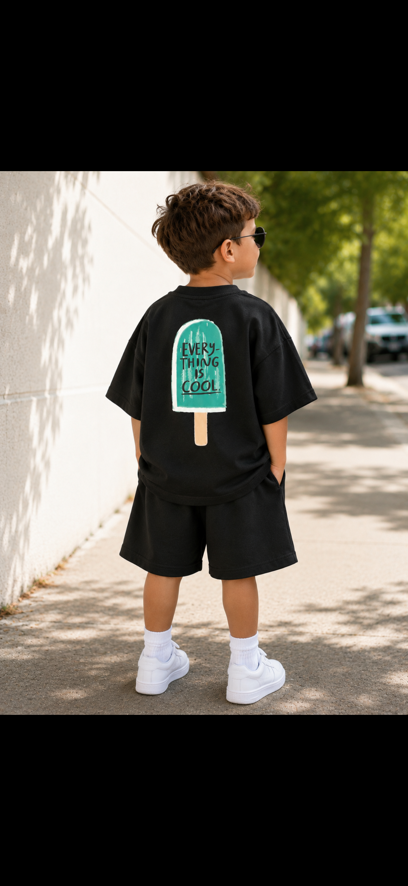 Ice cream black set