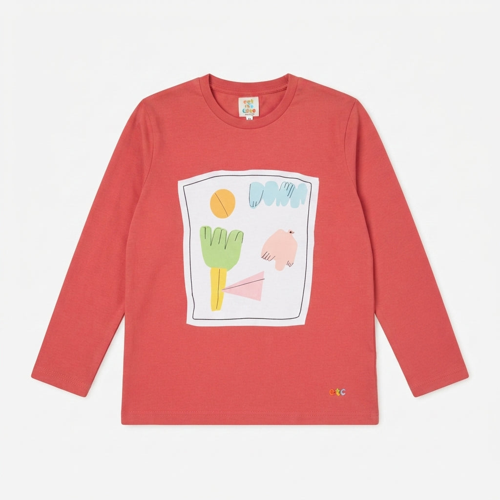 Peach Shapes T-Shirt