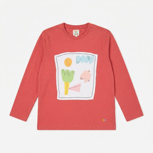 Peach Shapes T-Shirt
