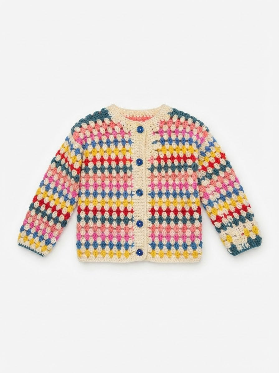 Corolful Crochet Cardigan