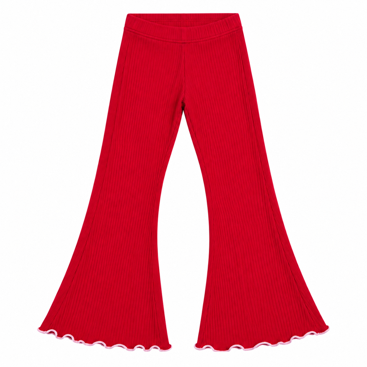 Flared etc Legging Red