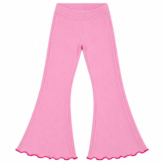 Flared etc Legging Pink