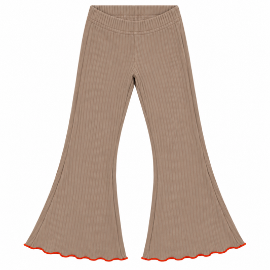Flared etc Legging Beige