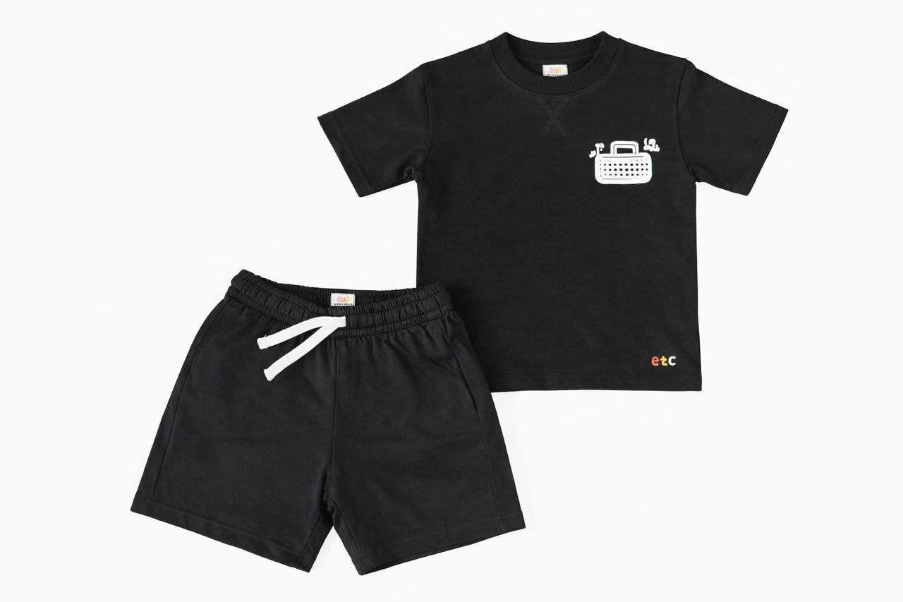 Black set lay in the sun