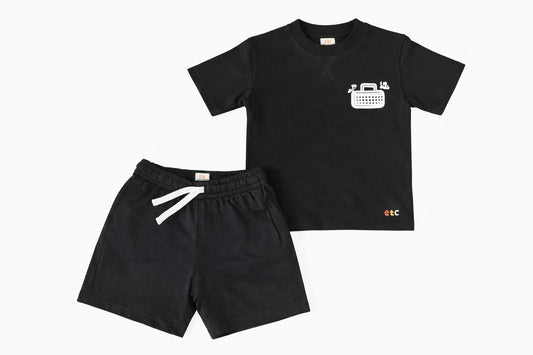 Black set lay in the sun