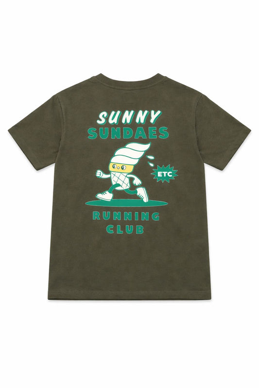 Khaki T-shirt sunny sindaes