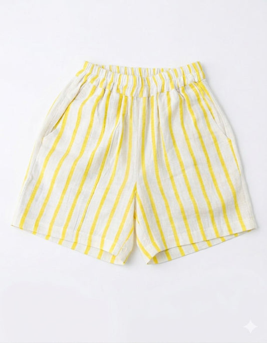 Lemonade striped shorts